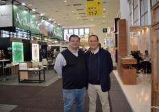 Jordi Valle y Miguel Torradeflot, de Melón de Autor, de visita por Fruit Logistica.